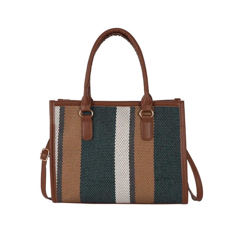 

Women Retro Fashionable Large-capacity Commuter Shoulder Tote Underarm Hand-held Bags Handbag