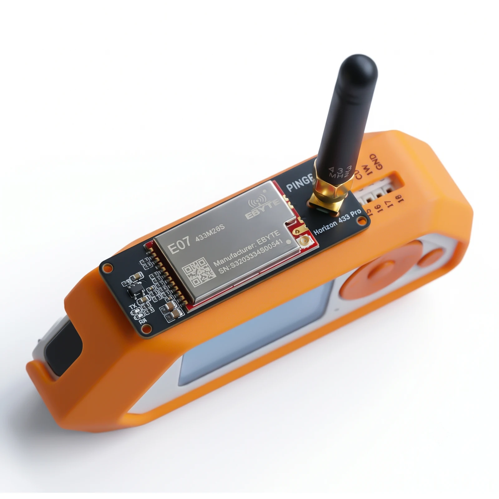 Płytka rozszerzająca Flipper Zero CC1101 433MHz RF Sub-GHz High-Gain, płytka rozszerzająca IoT, Horizon 433 Pro PINGEQUA — zdjęcie produktu 5