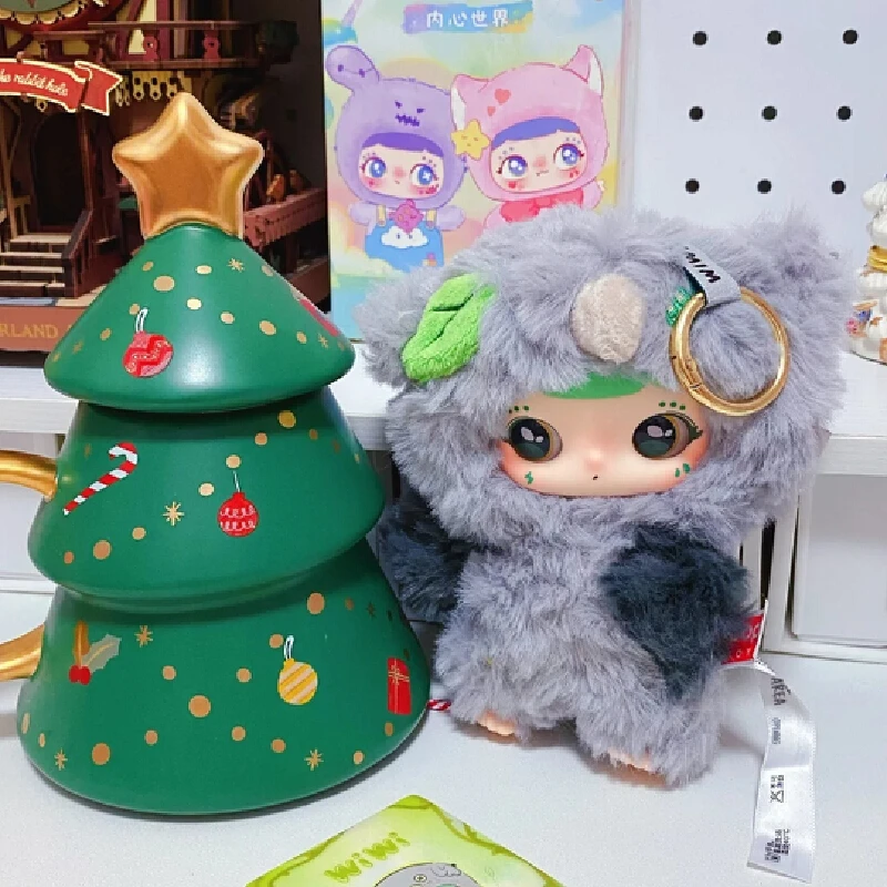 صندوق أعمى Wiwi سلسلة العالم الداخلي أفخم أفخم صندوق أعمى لطيف فتاة Wiwi دمية سطح المكتب زخرفة Diy بها بنفسك ملابس دمى فتاة لعبة ممتعة الهدايا