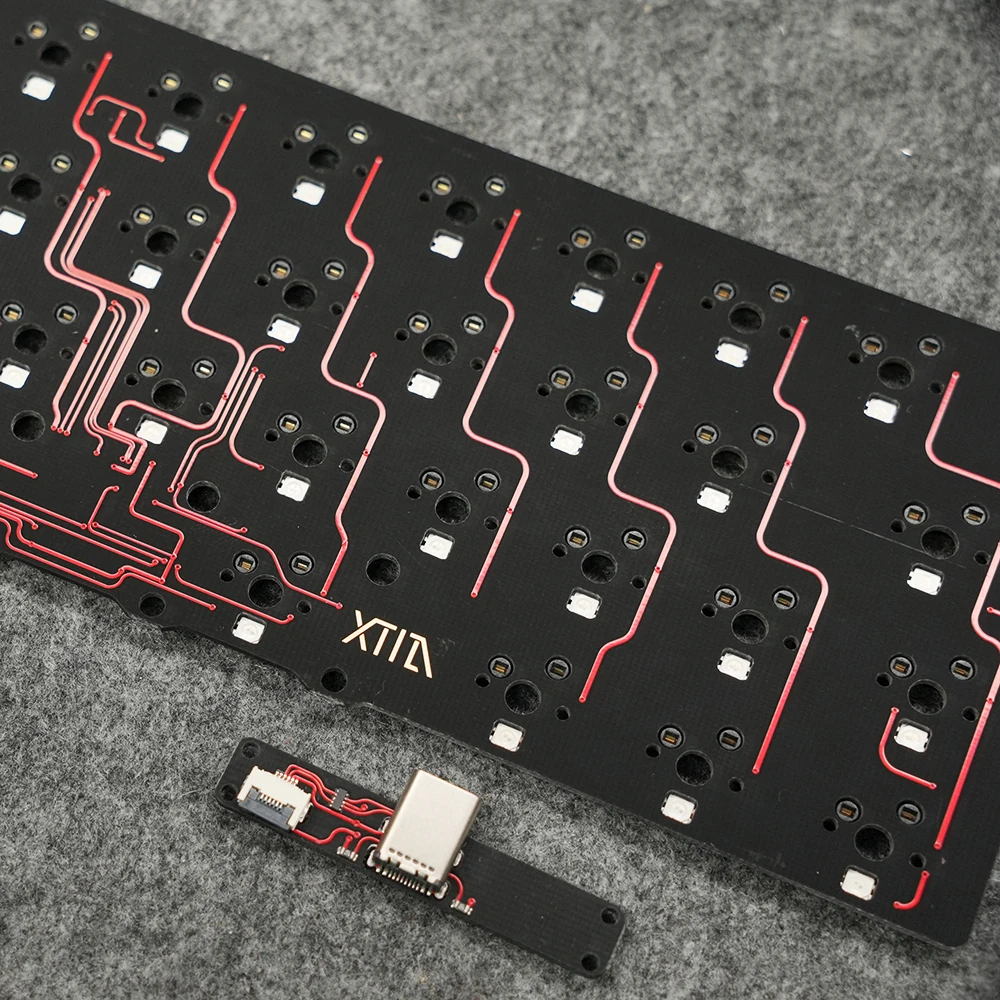 Tuozhu مجموعة لوحة المفاتيح الطباعة ثلاثية الأبعاد 40 تخطيط مجموعة لوحة المفاتيح الميكانيكية المخصصة الساخن مبادلة قارورة RGB الألعاب مكتب الملحقات هدية #3