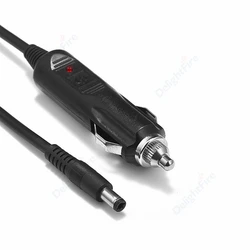 5.5*2.5mm Car Cigeratte Lighter Cable With Switch 18AWG Extension Cord With 10A Fuse DC Power Supply Adapter For Battery Charger