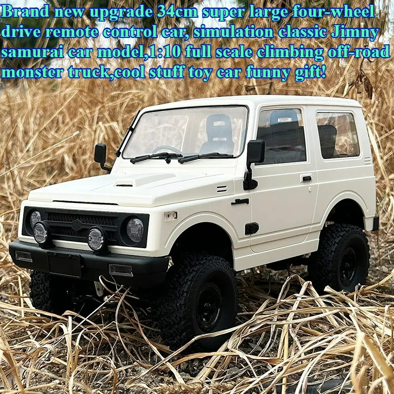 Cool Stuff Toy Car Funny Gift-1:10 Climbing Off-road 4WD Rc Cars,Simulation Jimny Remote Control Car,Monster Truck,Toys for Kids