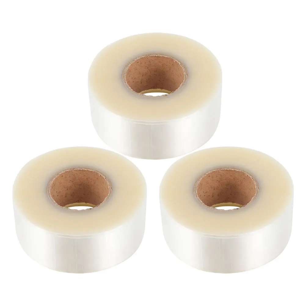 

3 Rolls Waterproof Label Protector Clear Labels Stickers Plastic Holders HD Pvc Self-adhesive Protectors Book