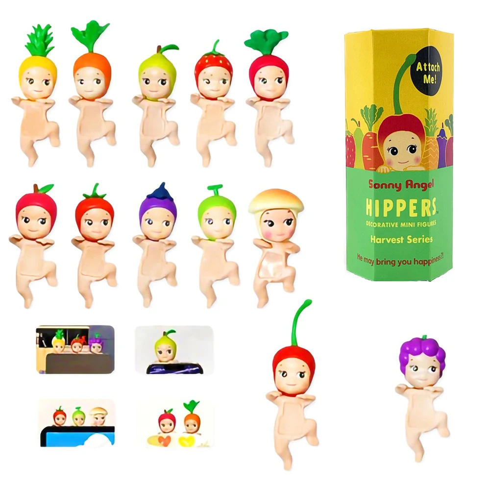 

Angel Blind Box Harvest Series Fruit And Vegetable Anime Figures Ornaments Dolls Fans Children Gift Mobile phone accessories