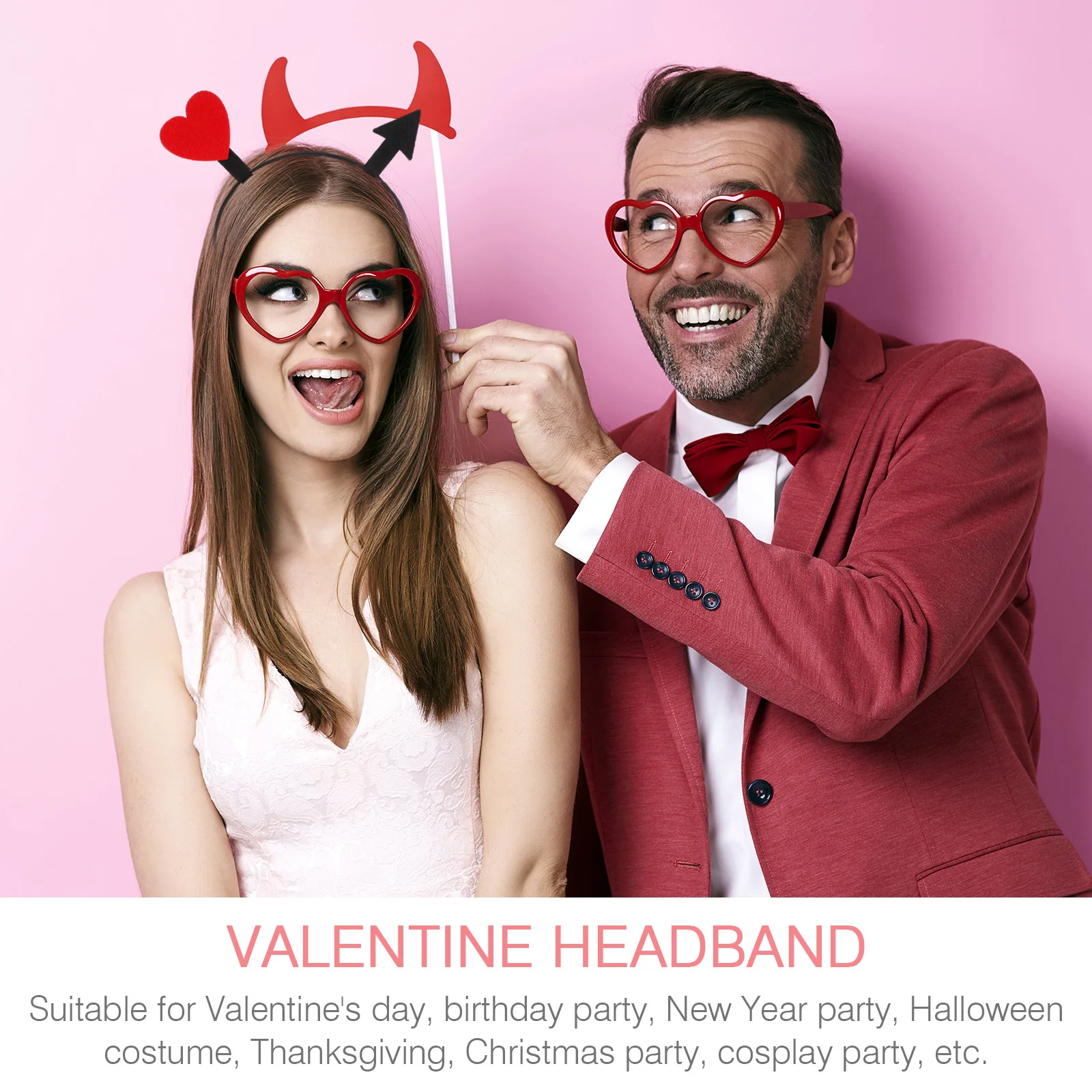 

4Pcs Red Arrow Headb s Valentine Lightweight Comfortable Bulk Hair Accessories Iron Valentine Hairb Hair Tools