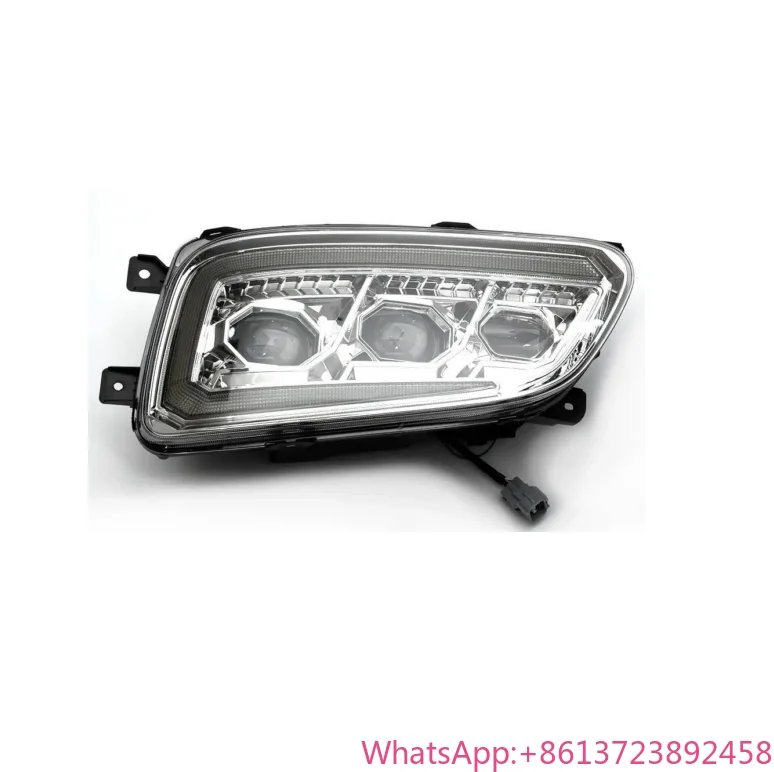 

1*PCS Left/Right Headlight with LED DRL 3 Bulbs for Hino OEM Heavy-duty Truck Lamp