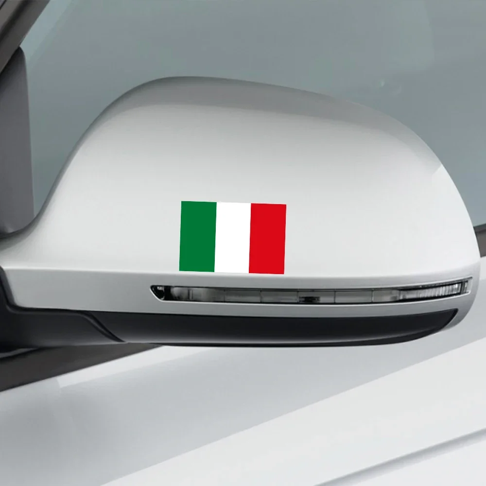 ملصق علم إيطالي لنافذة السيارة عمود ب ، ملصق فينيل ، إكسسوارات الدراجات النارية ، ألفا روميو ، لانسيا ، فيات ، فيراري ، مازيراتي #3