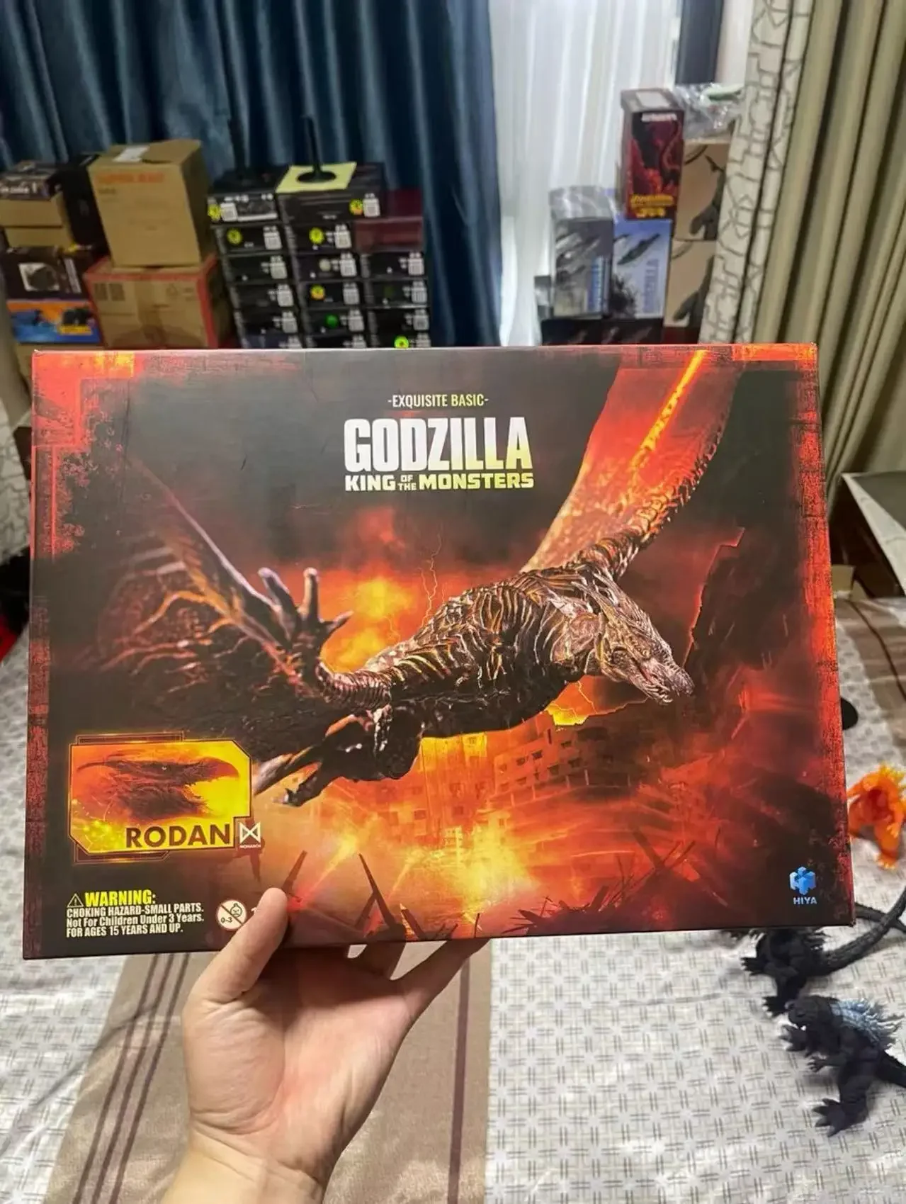 

HIYA Action Figure Exquisite Basic SeriesGodzilla King of The Monsters Rodan Flameborn