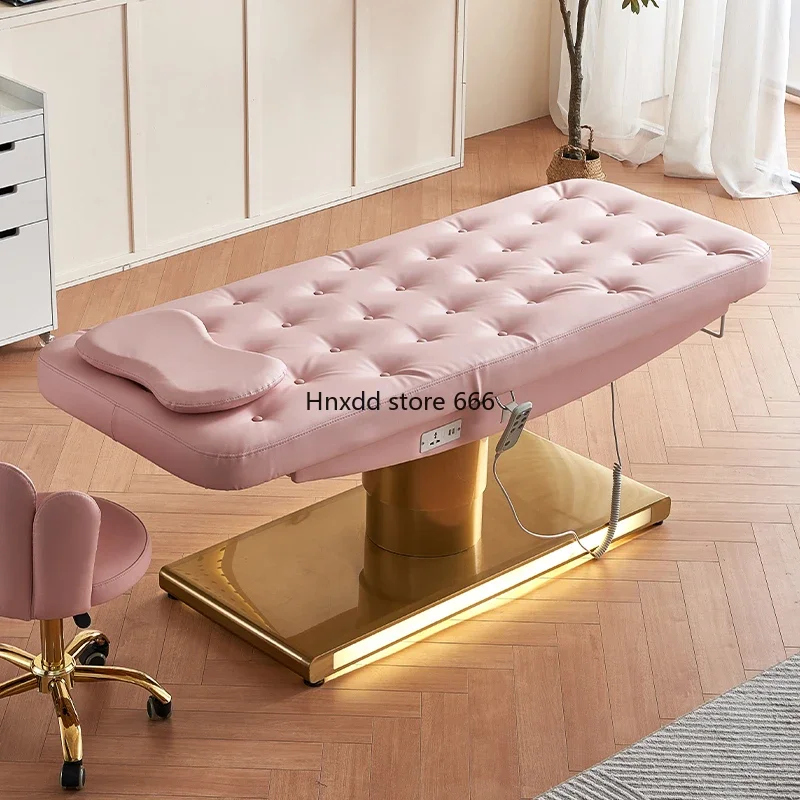 High-grade electric injection beauty bed automatic lifting multi-functional tattoo bed beauty salon special medical surgery bed