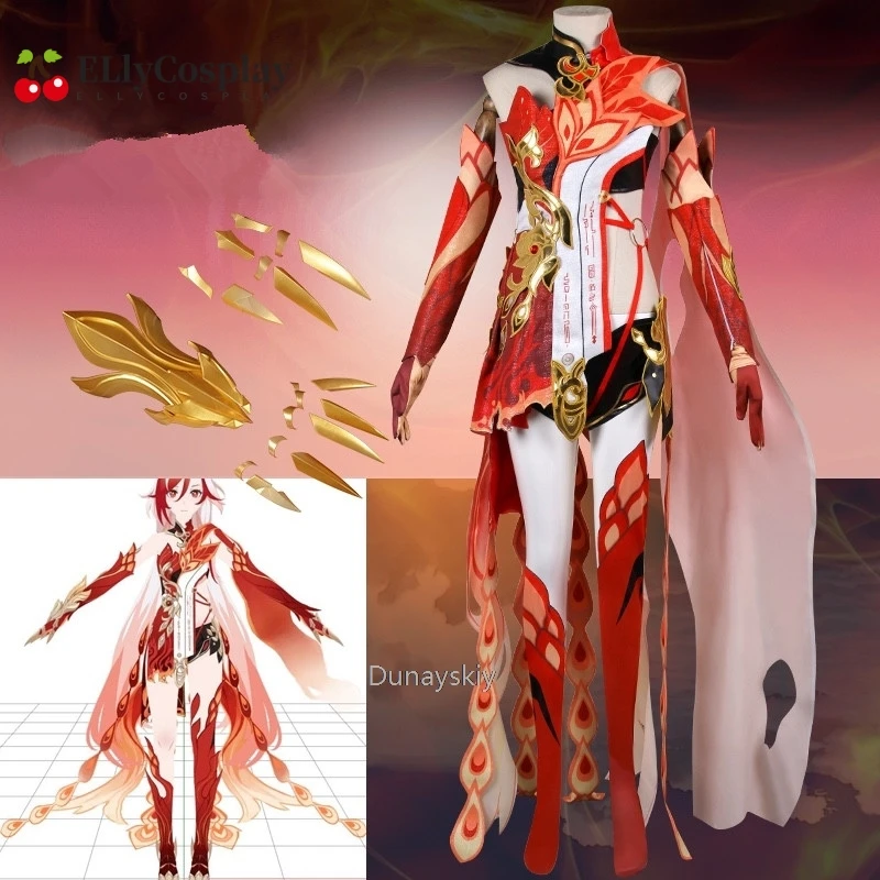 Honkai Impact 3 Fuhua Cosplay Kostüm Fuhua sexy Kleid Halloween Kostüm Cosplay Anime erwachsene Frau Verkleidung weiblich