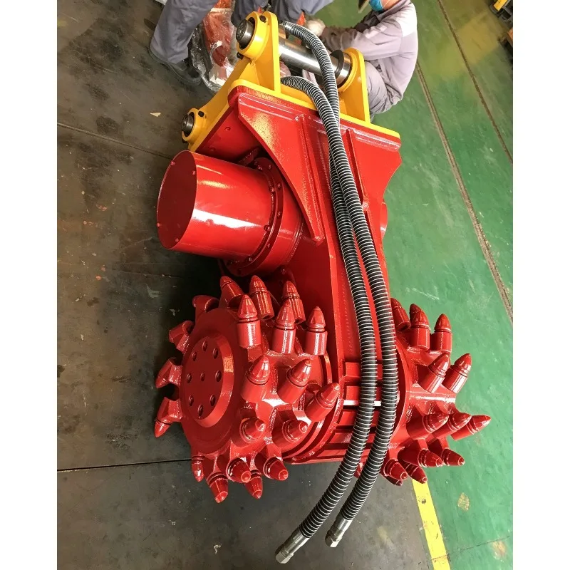 High-Performance Hydraulic Rotary Drum Cutter for Multi-Ton Excavators Mining Construction for Excavator Milling Drum Machine