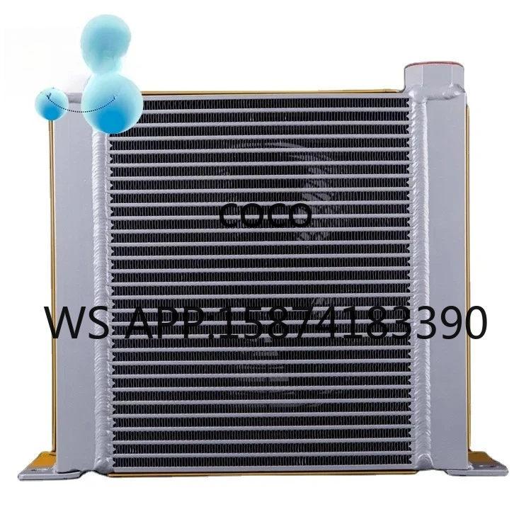 Hot Sale AL Series Aluminum Oil Cooler Plate Fin Hydraulic Heat Exchanger 10L