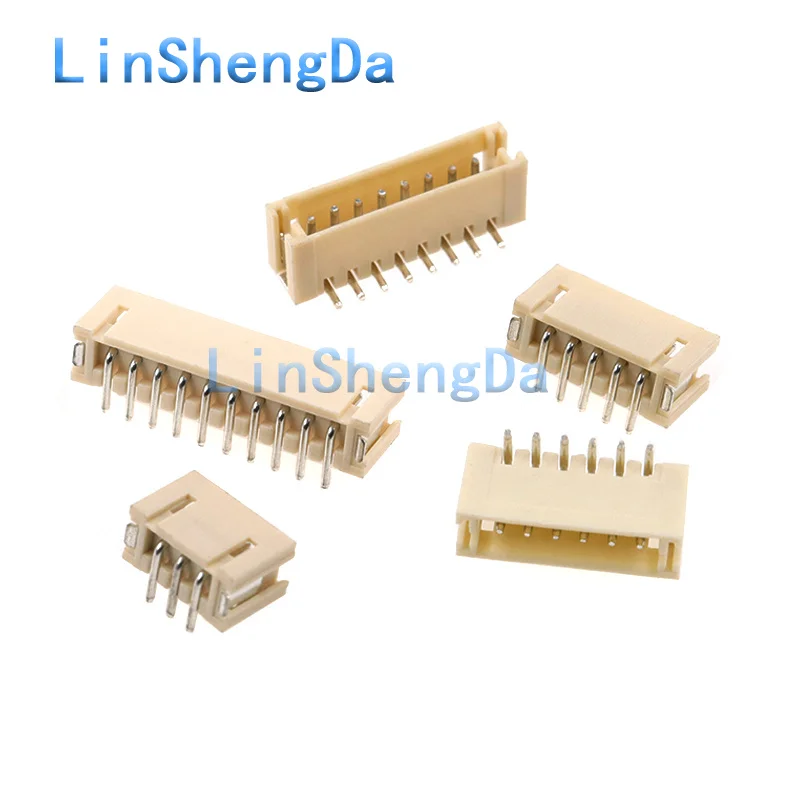 20pcs Vertical mount ZH1.5MM vertical mount socket connector 1.5mm high temperature resistance 2/3P4/5/6/7/8/9/10P