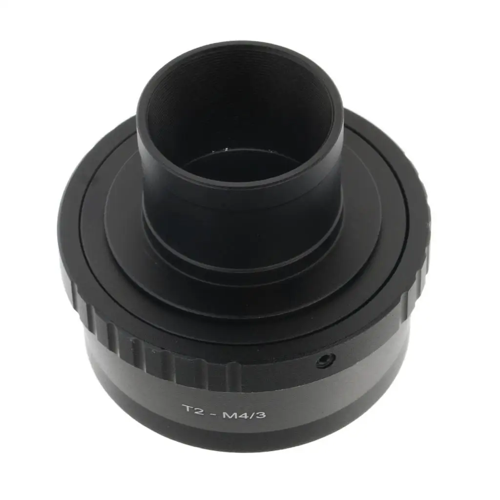 T2 Lens Adapter for Micro 4/3 Mount All Metal Manual Connector Tube for DMC-G1 DMC-GH1 DMC-GF1 Astro Imaging