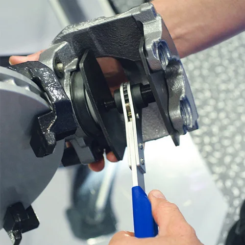 Imagen 2 del producto Herramienta esparcidora de pinza, pistón de freno de trinquete de coche, pistones cuádruples individuales, herramienta de instalación, llave de pinza de freno de prensa