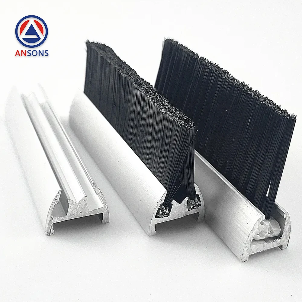 TDF Automatic Escalator Brush Guard Handrail System Ansons Escalator Spare Parts