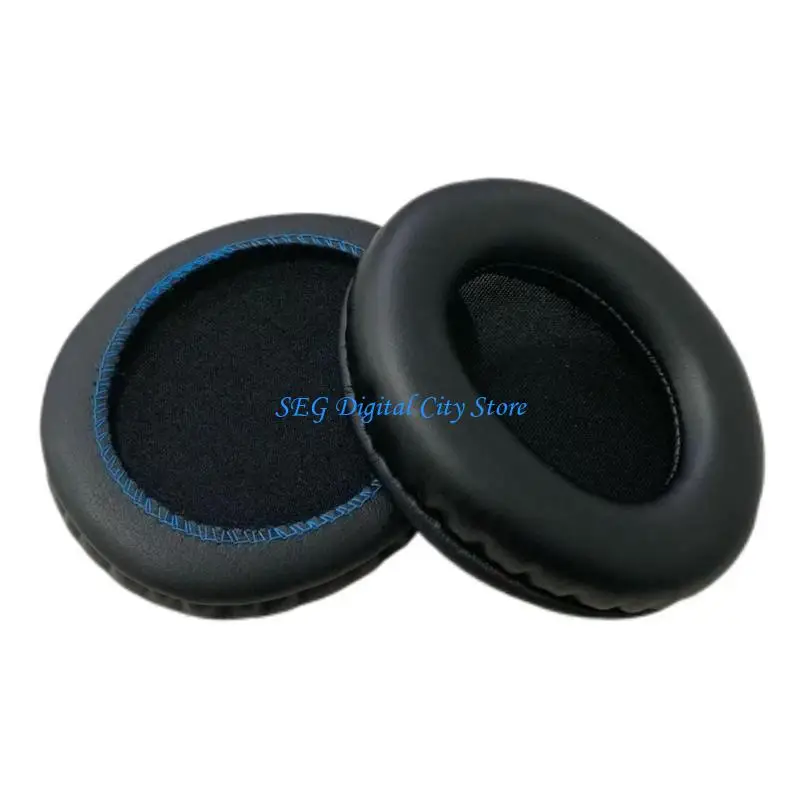 U75B 1 par almohadillas suaves cuero proteico para los oídos, funda para auriculares SRH240A, esponjas, orejeras, funda