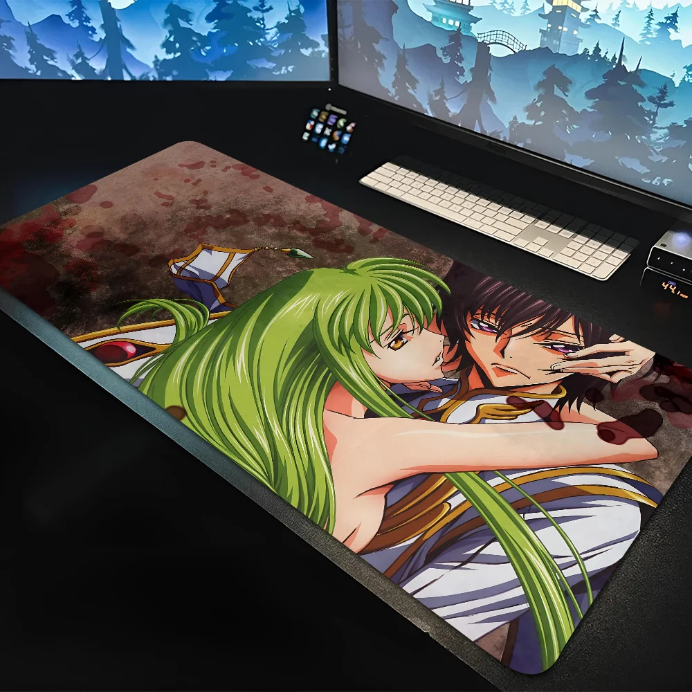 CODE GEASS Non-slip Mouse Pad Suitable For Office Computers Laptops E-sports Game Desk Mats XXL Keyboard