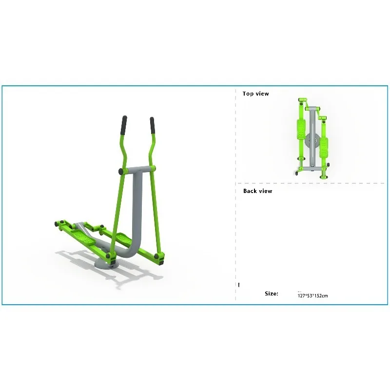 Galvanized Steel Physical Exercise Fitness Equipment To Help Children Grow