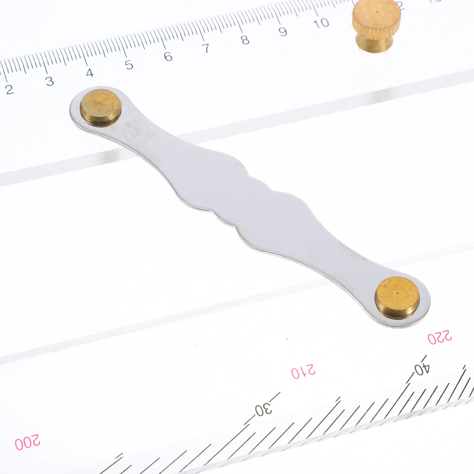 مسطرة متوازية من الأكريليك الشفاف للرسوم البيانية البحري أداة قياس موثوقة للملاحة المحيطية والهندسة البحرية #3