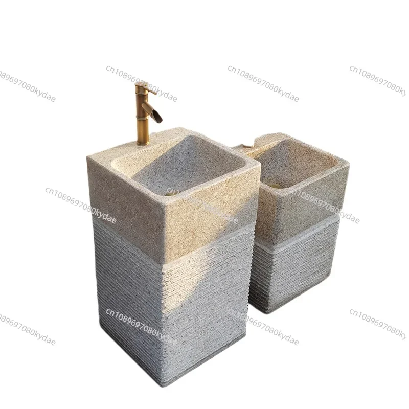 

Оригинальный каменный умывальник Dali Stone Garden Pool Раковина Тип колонны Интеграция