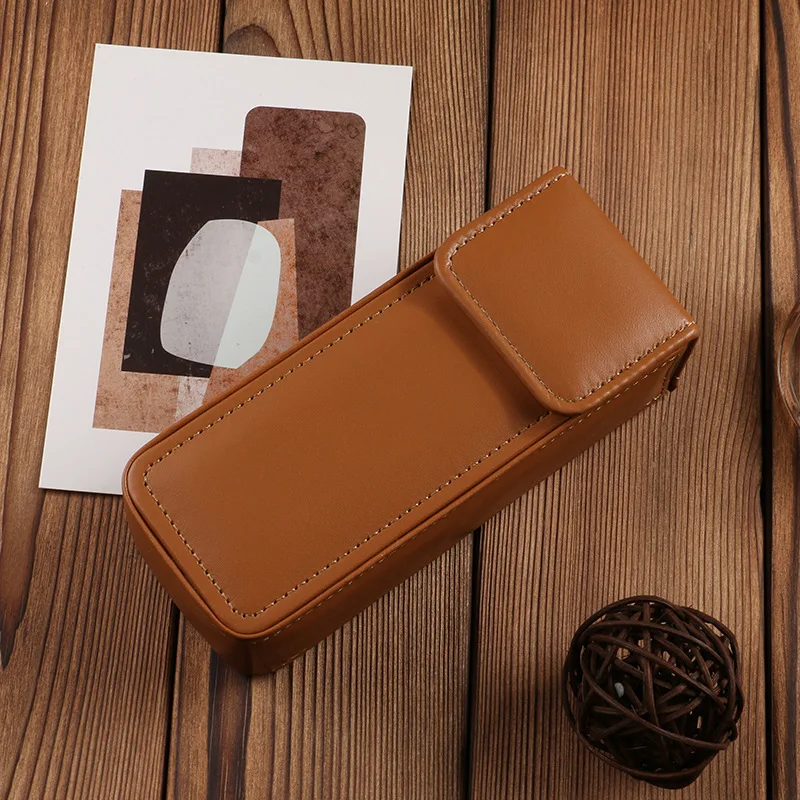 Large Capacity Flip-top Glasses Case PU Leather Sunglasses Case