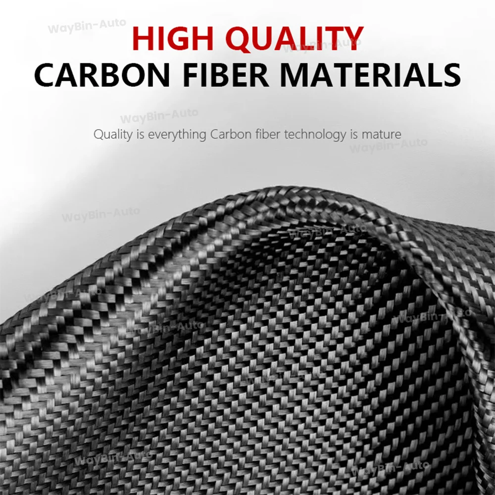 For Tesla Model 3 Highland 2024 Real Carbon Fiber Rear Spoiler P version Rear Trunk Wing Matte Carbon Model 3 + Body Kits Tuning