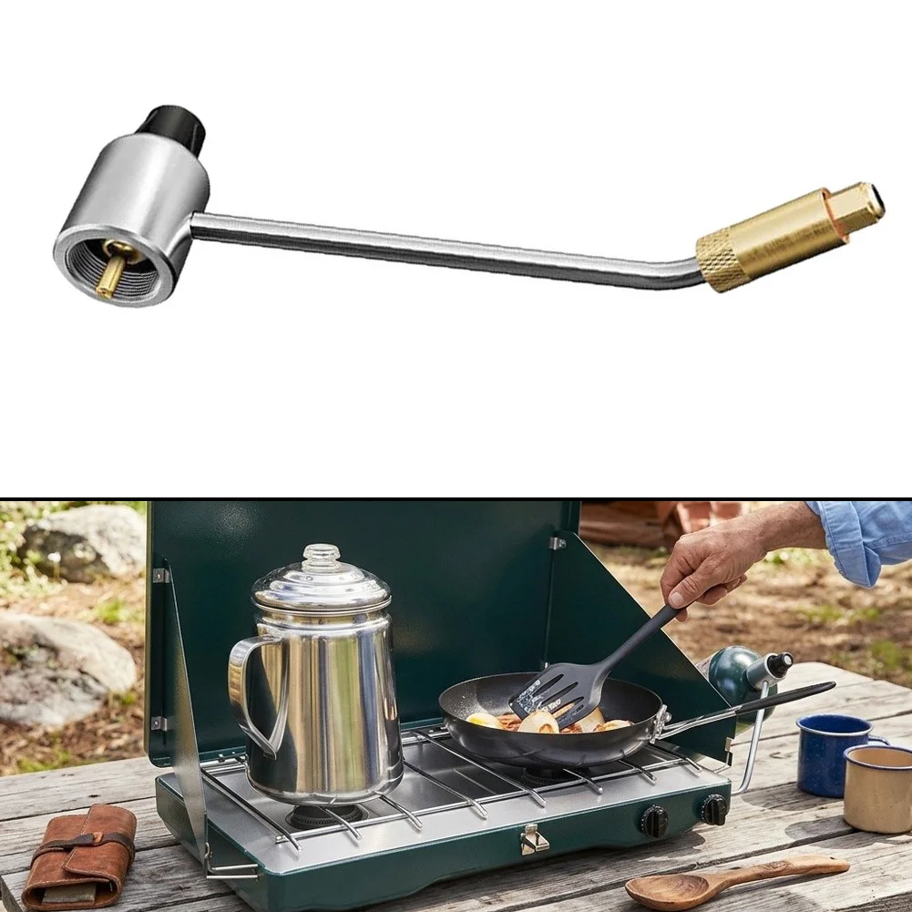 For Compatible Brand Stoves Propane Adapter Propane Stove Regulator For Outdoor Cooking Easy Installation Design