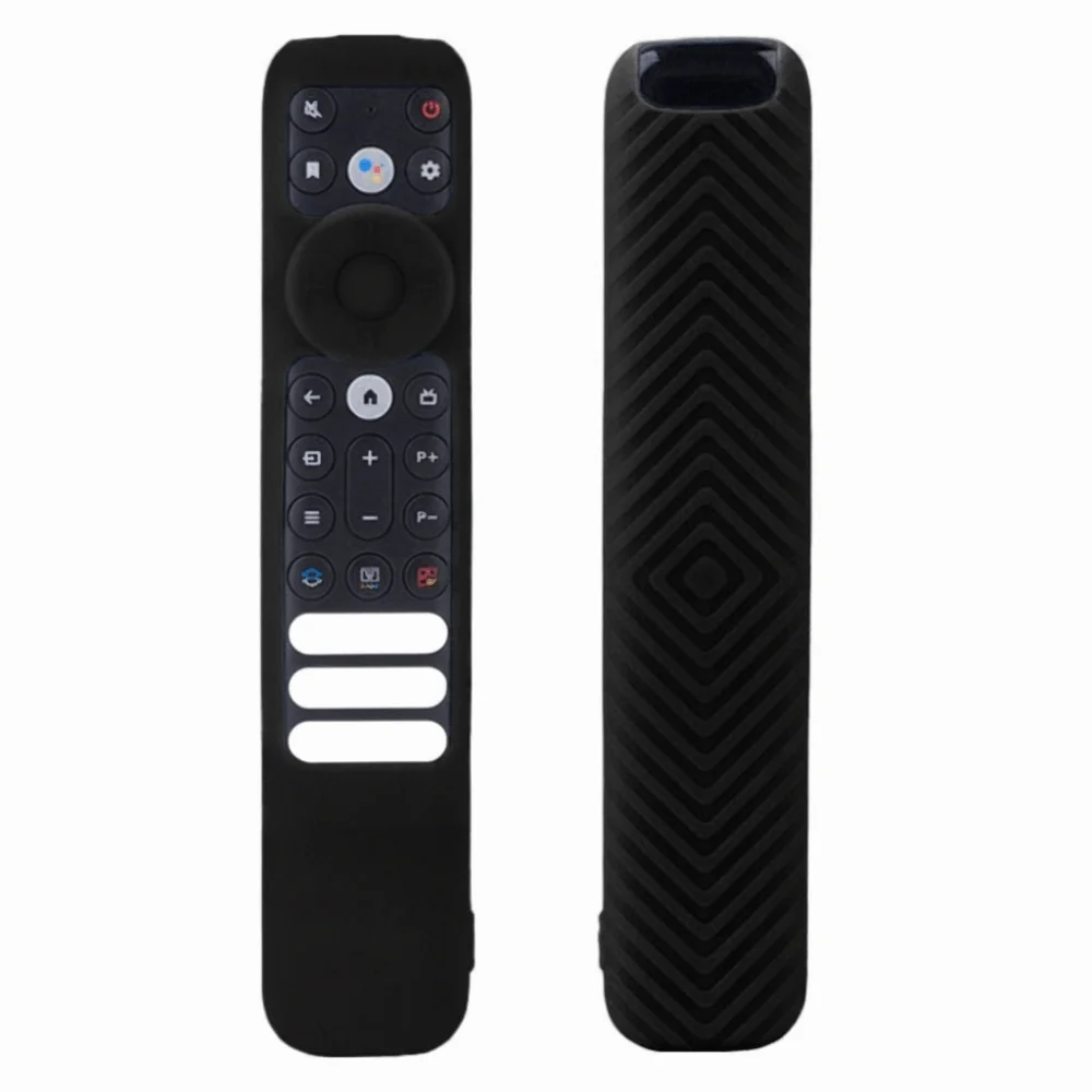 Luminous Remote Control Case Anti-fall Soft Texture Remote Control Sleeve Anti-slip Shockproof Silicone Case for TCL RC902V