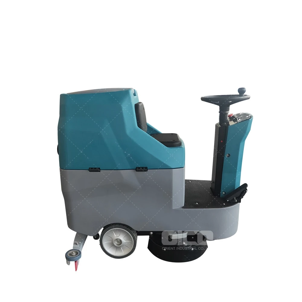 OR-V80 great quality electric ride on floor scrubber cleaning machine dryer for hotel