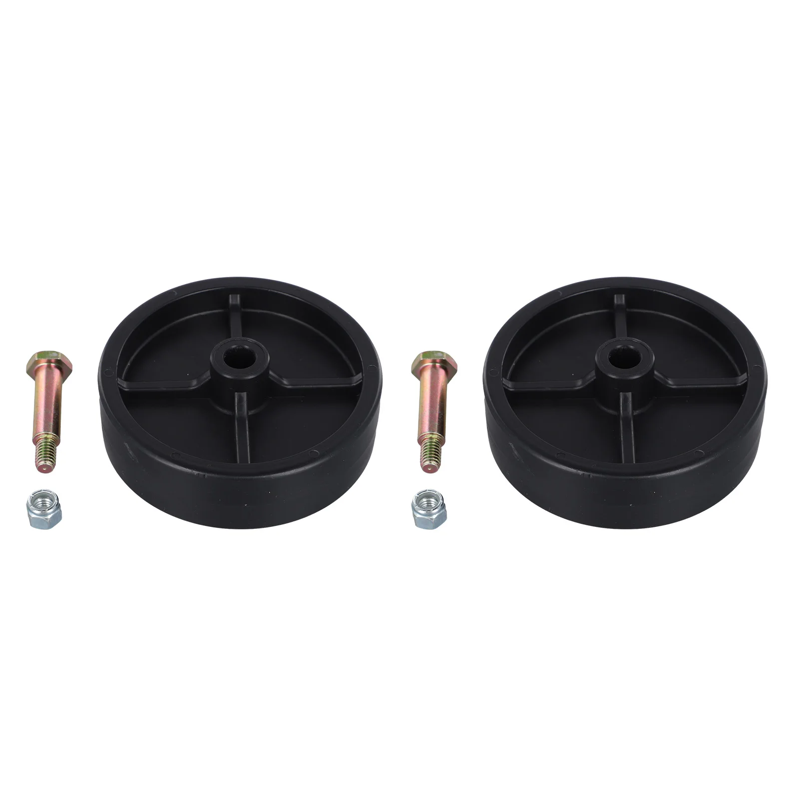 Replacement Deck Wheel Kit For for Troy and For Cadet Mowers Includes Hardware Compatible with Multiple Brands