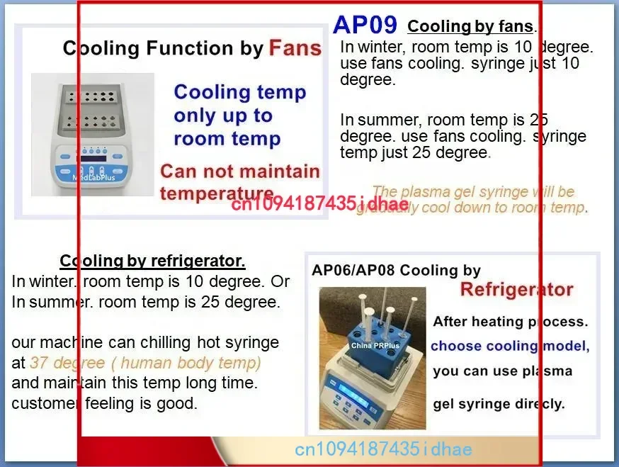 الصين سعر جيد AP09 التدفئة التبريد pr البلازما جل حشو صانع آلة هلام البلازما الحيوية #5