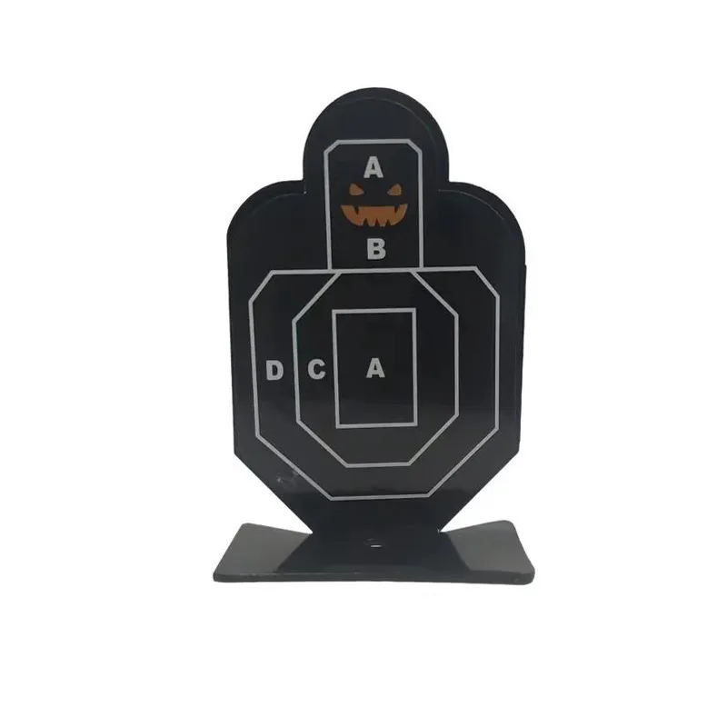 3pcs Metal Shooting Target Range Training CS Paintball Steel Target Practice Slingshot Soft Bullet Target