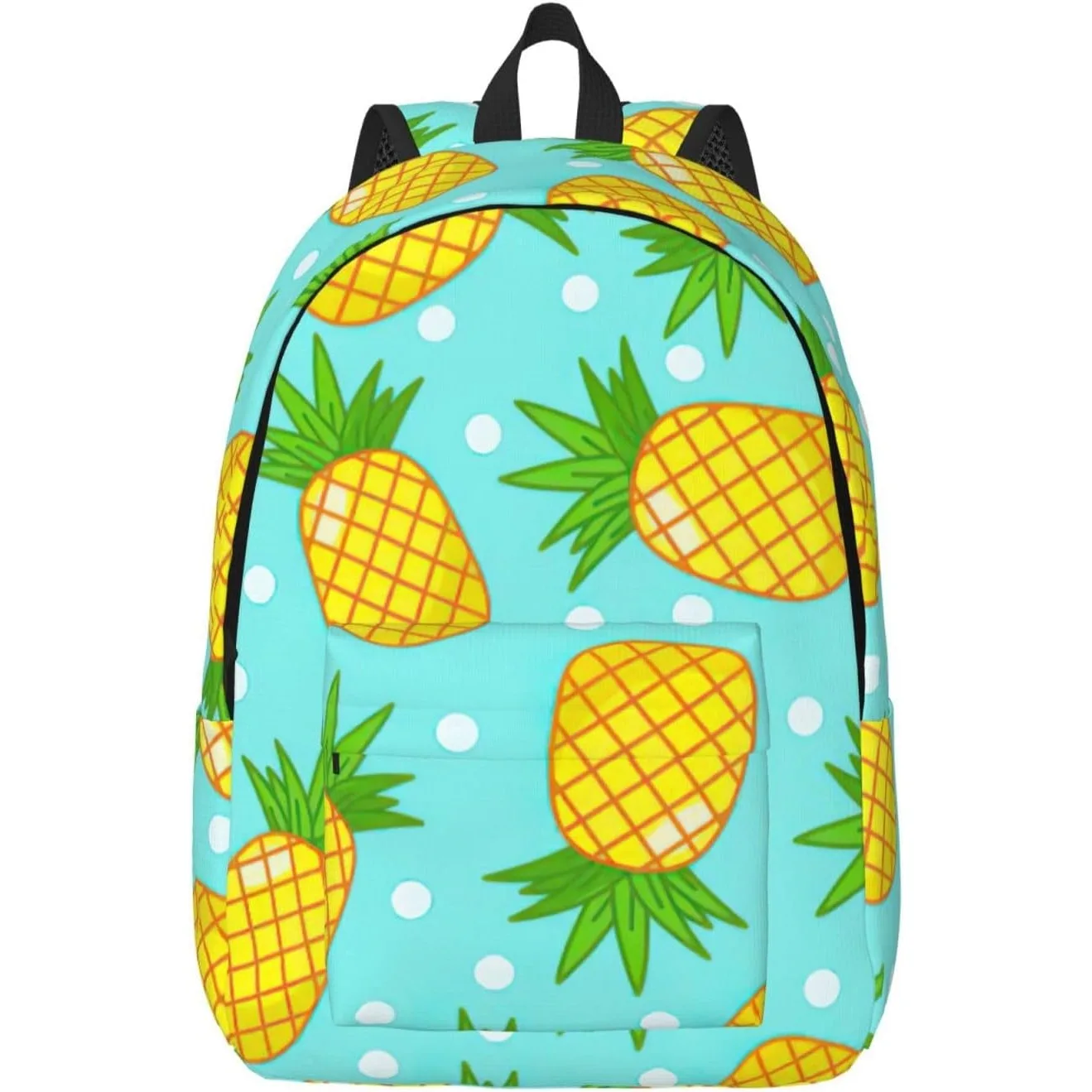 

Свежий ананас Модный и легкий холщовый рюкзак, подходящий для повседневных путешествий, легко носить с собой