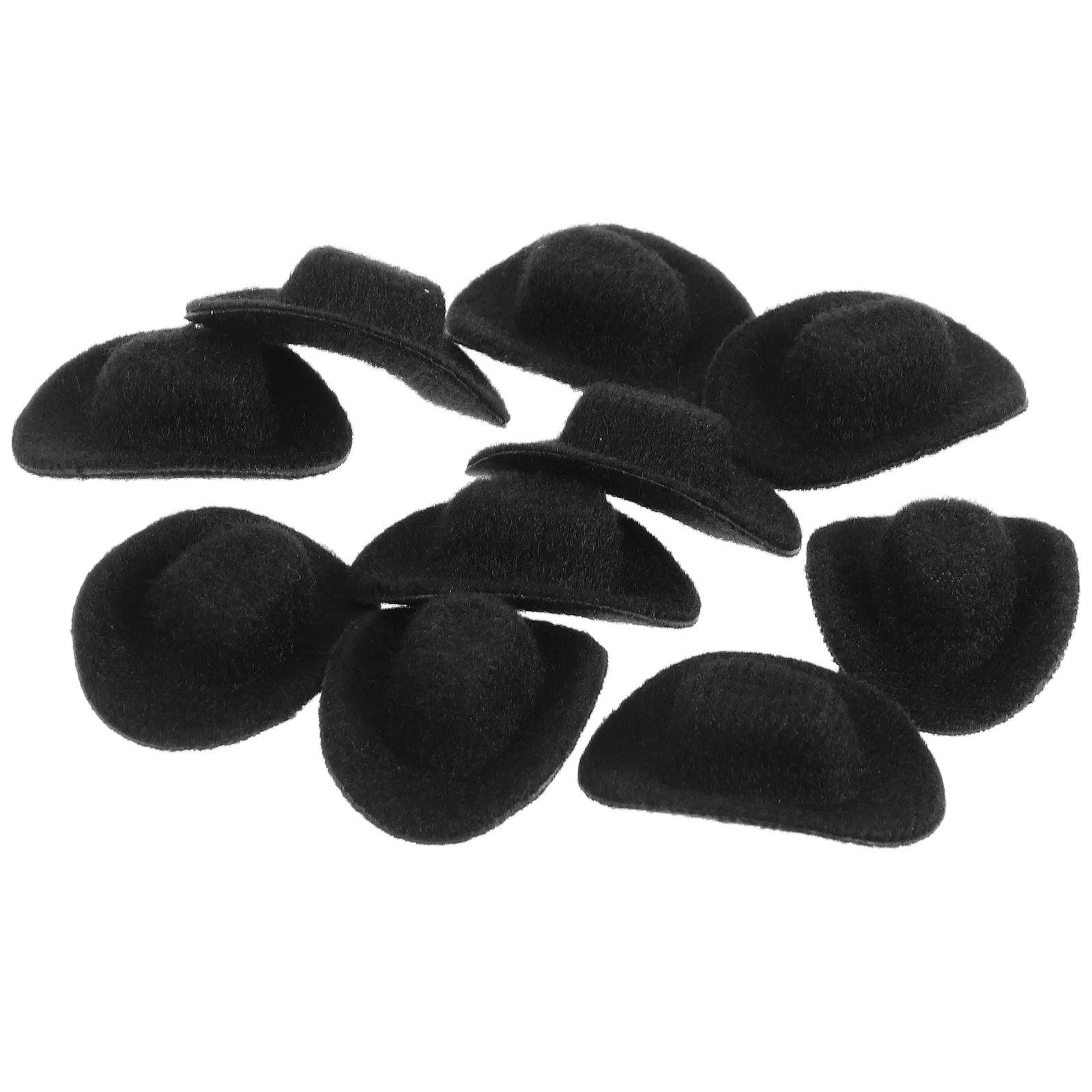 10 Pcs Small Hat Headwear Hats for Crafts Mini Top DIY Accessories Eva Miniature