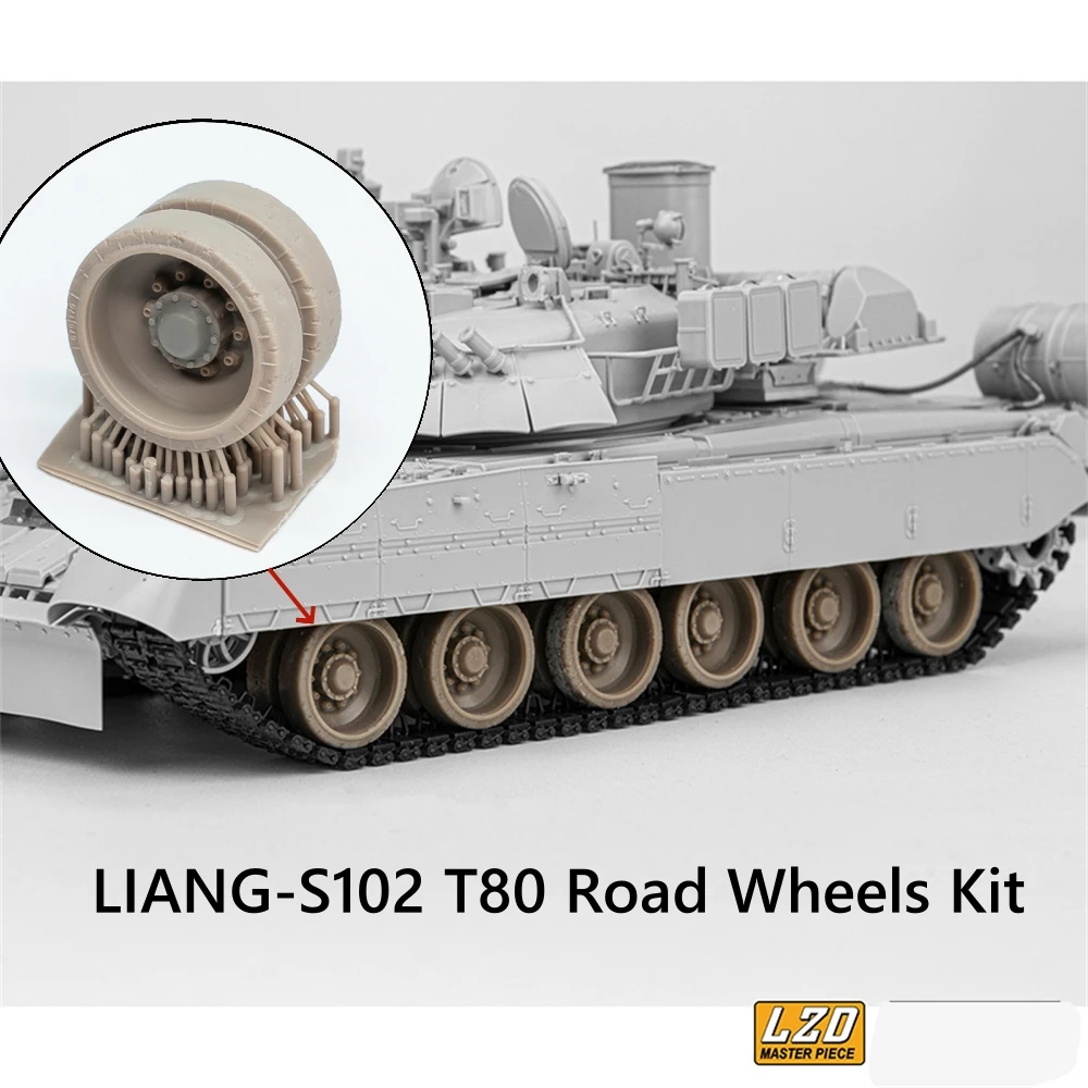 LIANG-S102 1/35 T80 ロードホイールキット おもちゃアクセサリー