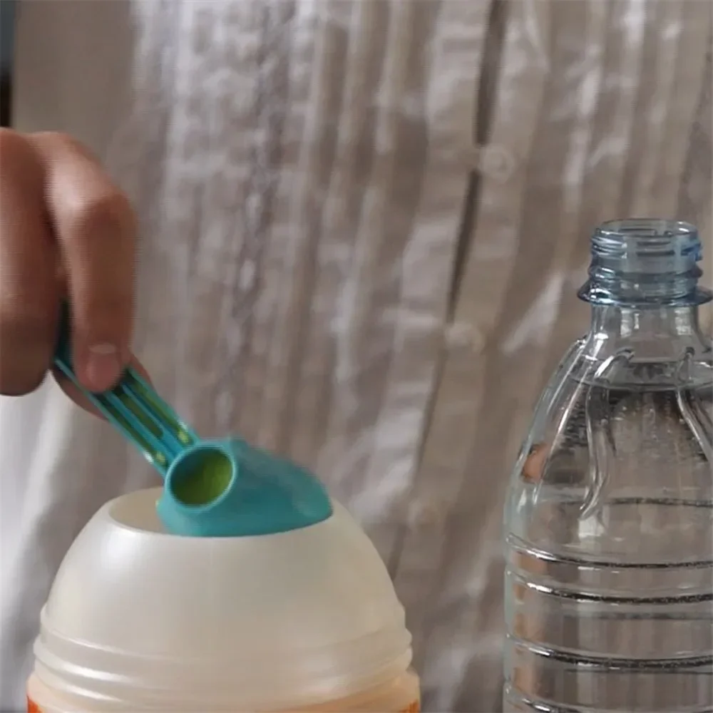 Spoon Funnel for Protein Powder - No Spill Measuring Tool, Perfect for Baby Formula, Workout Drinks & Mess-Free Refills!