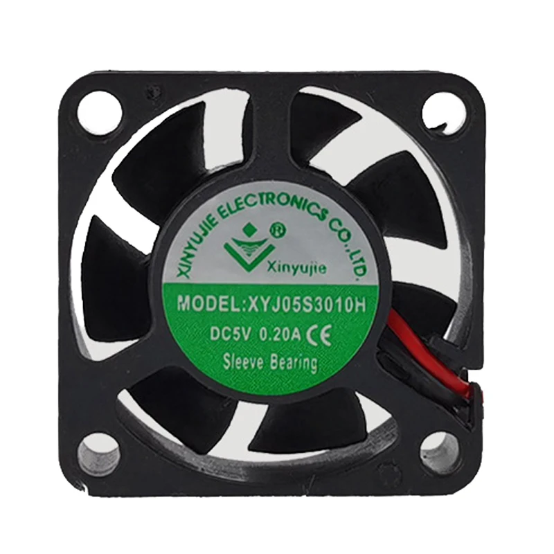 

XYJ05S3010H XYJ12S3010M DC5V/12V 0.20/0.10A 3cm 30x30x10mm DC Cooling Axial Flow Exhaus Fan