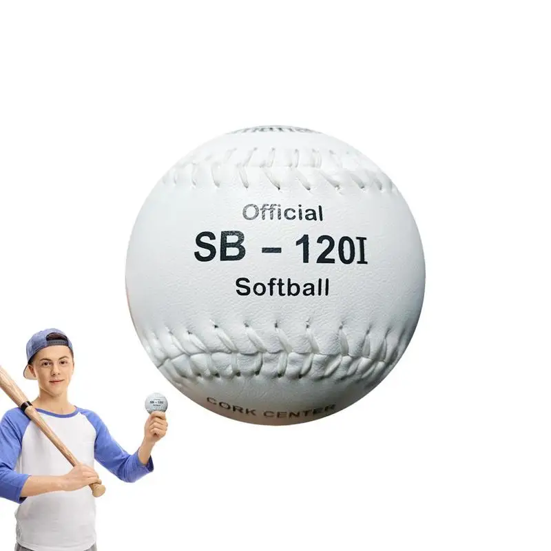 Practice Baseballs Official Practice Baseballs For Adult Game Soft PVC Sewing Practice Baseballs For Comfort And Safety Pitching