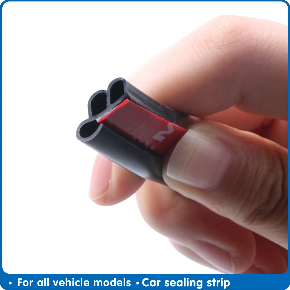 

10m Car Sealing Strip Soundproof Door Strip B Dust-proof And Water-proof Universal Hood Noise Tape Sealing Accessories