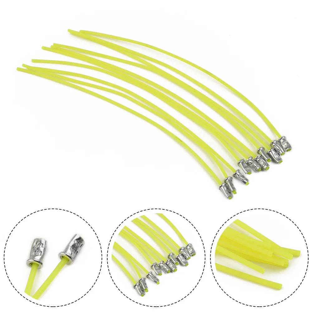 Heavy Duty Spool Trimmer Lines Home Yard Garden 10PCS String Trimmer Parts 2.4mm Diameter Spool For Black & Decker