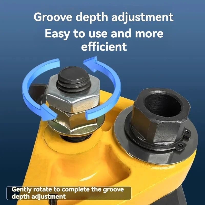 New Stainless Steel Pipe/Fire Pipe Groove Rolling Machine Steel Pipe Manual Portable Galvanized Pipe for Photosynthesis Pipeline