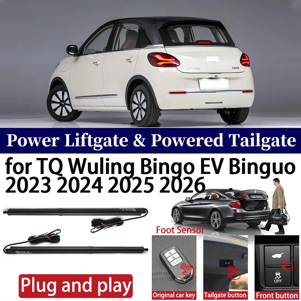 

for TQ Wuling Bingo EV Binguo 2023 2024 2025 2026 Car Auto Power Electric Tailgate Liftgate Trunk Closer System Boot Lift Motor