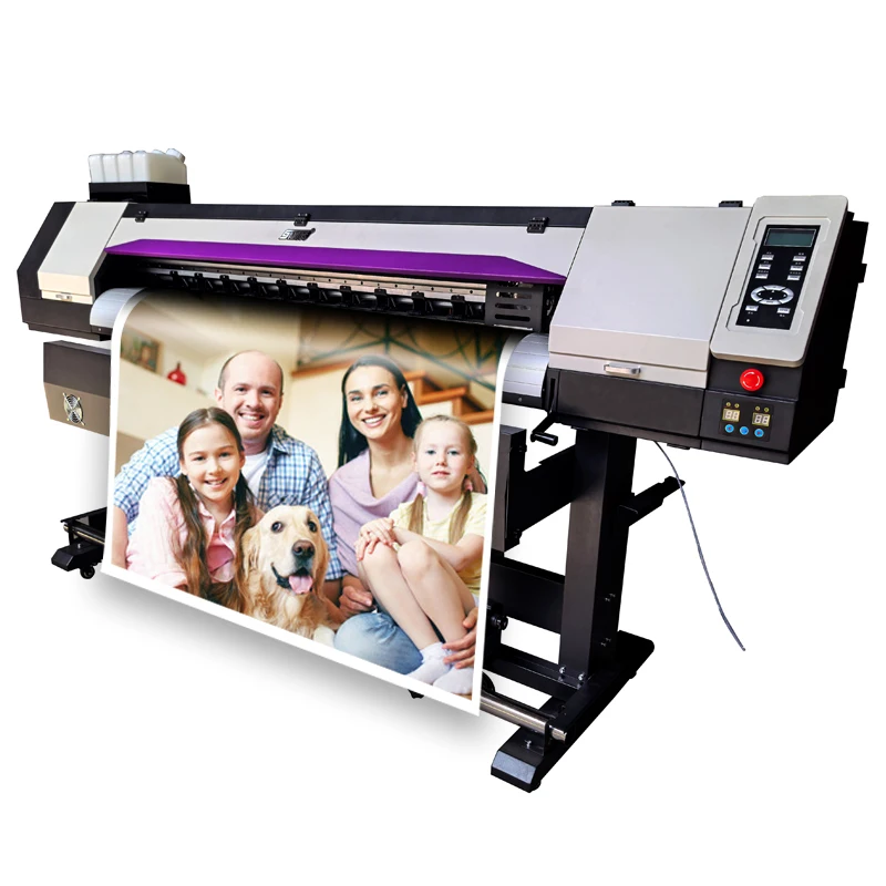 One year warranty technical support 1.6m roll to roll uv print outdoor large format printing machine sublimation printers