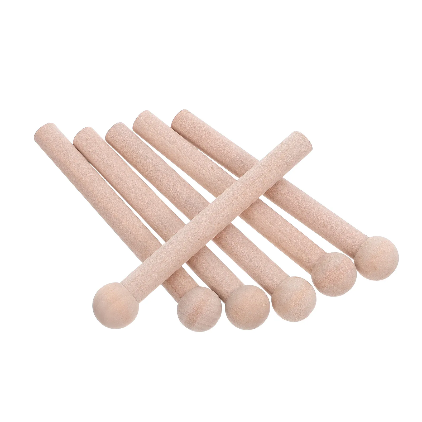 10Pcs Wooden Pegboard Wood Pegs Solid Natural Wood Hooks for Space Optimization in Kitchen Bathroom Workshop Storage