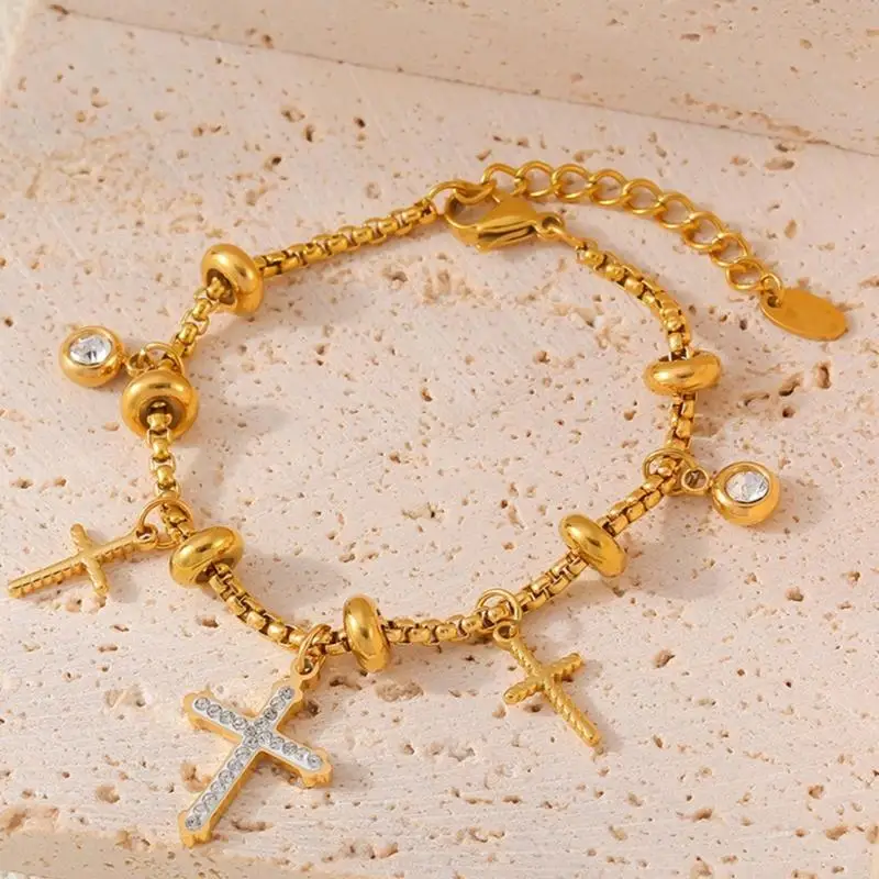 

Универсальный регулируемый браслет «Солнце и Луна», титановая сталь, 16 см + 4 см, бриллиантовый акцент