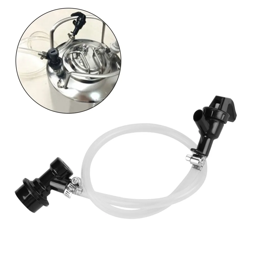 

50/100cm Beer Line With Picnic Tap Ball Lock Disconnect For Cornelius Home Brew Keg House Home Brew Beer Brewing Beer Pipe Hose