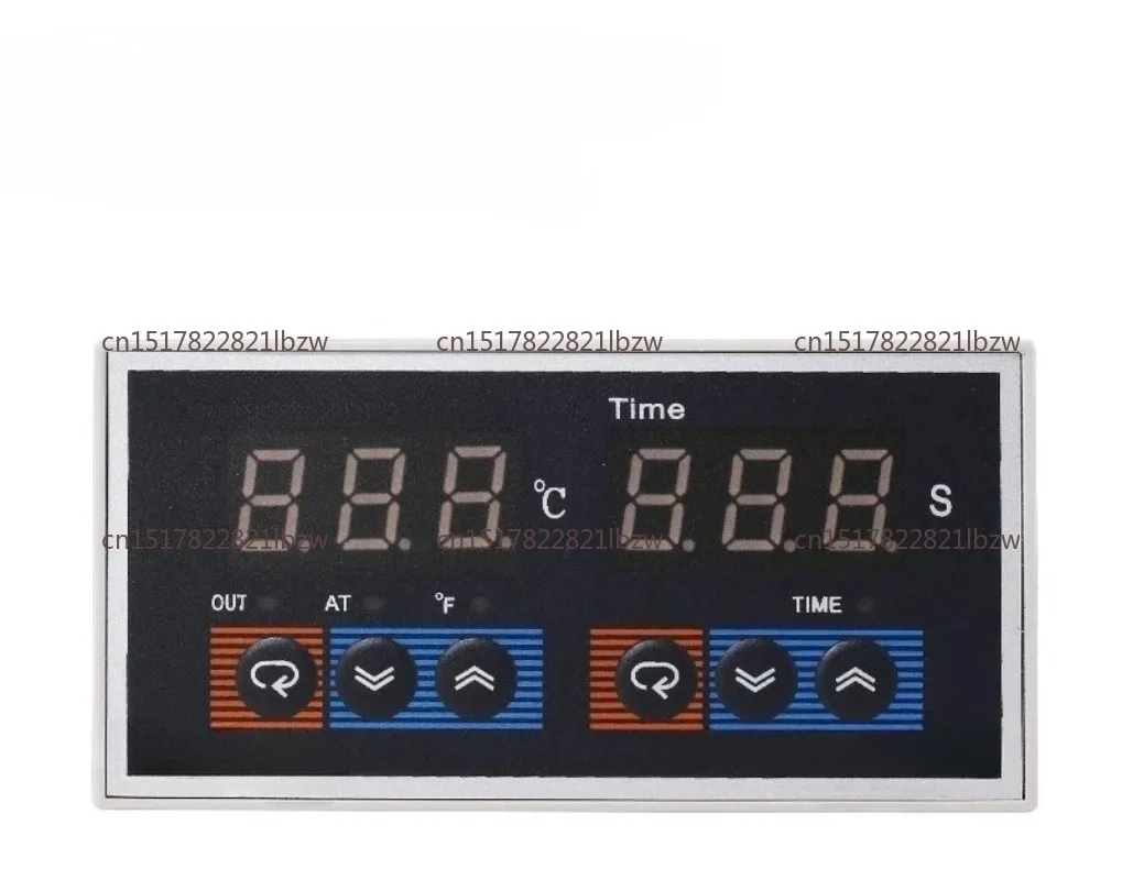 Digital PID Temperature Controller, Time & Temp Integrated Thermostat, K-Type Relay SSR AC85-265V