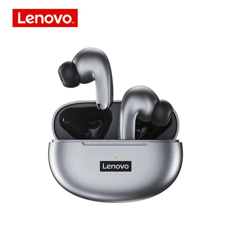 Lenovo-Écouteurs Bluetooth LP5 TWS, Stéréo 9D, HiFi, Sports, Étanche, Écouteurs sans fil pour écouteurs, Super Pods