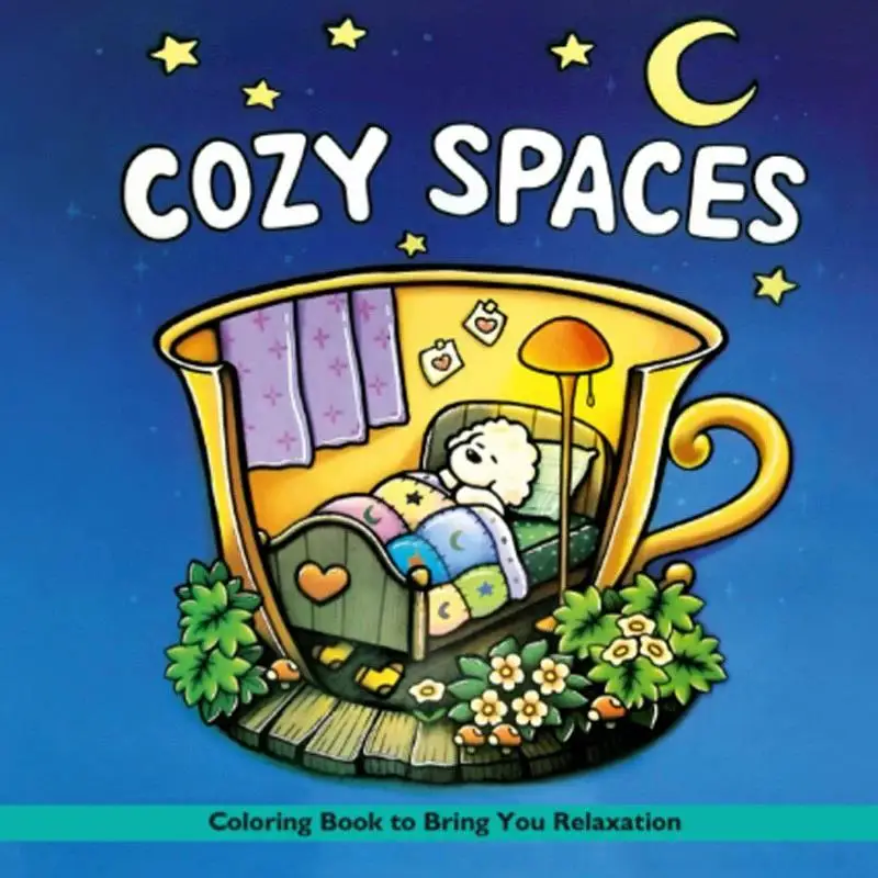 

Adult & Teens Cute Puppies Cartoon Coloring Books - Ideal for Relaxation in a Cozy Hygge Moment